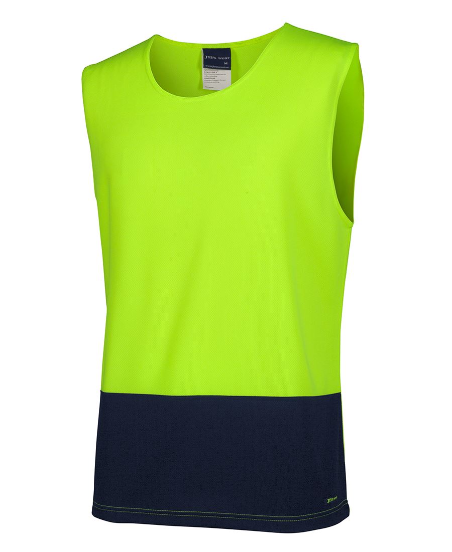 JB s Wear Hi Vis Muscle Top 6HMT allworkwear