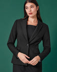 Biz Corporate Womens Renew Single Button Mid Length Jacket (RJ401L)