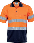 DNC HiVis Cotton Back S/S Polo with generic R/T (3717)