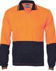 DNC HiVis Two Tone Food Industry Polo, Long Sleeve (3904)