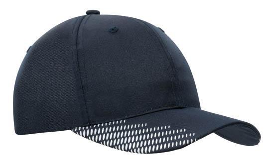 Headwear Breathable Poly Twill With Peak Flash Print (4007)