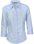 DNC Ladies Tonal Stripe 3/4 Sleeve Shirts (4236)