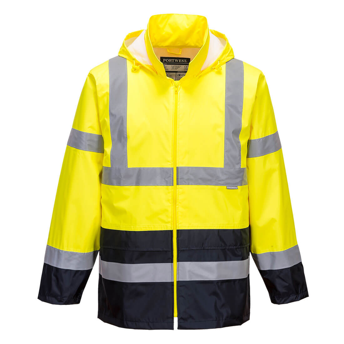 Portwest Hi-Vis Two-Tone Rain Jacket (H443)