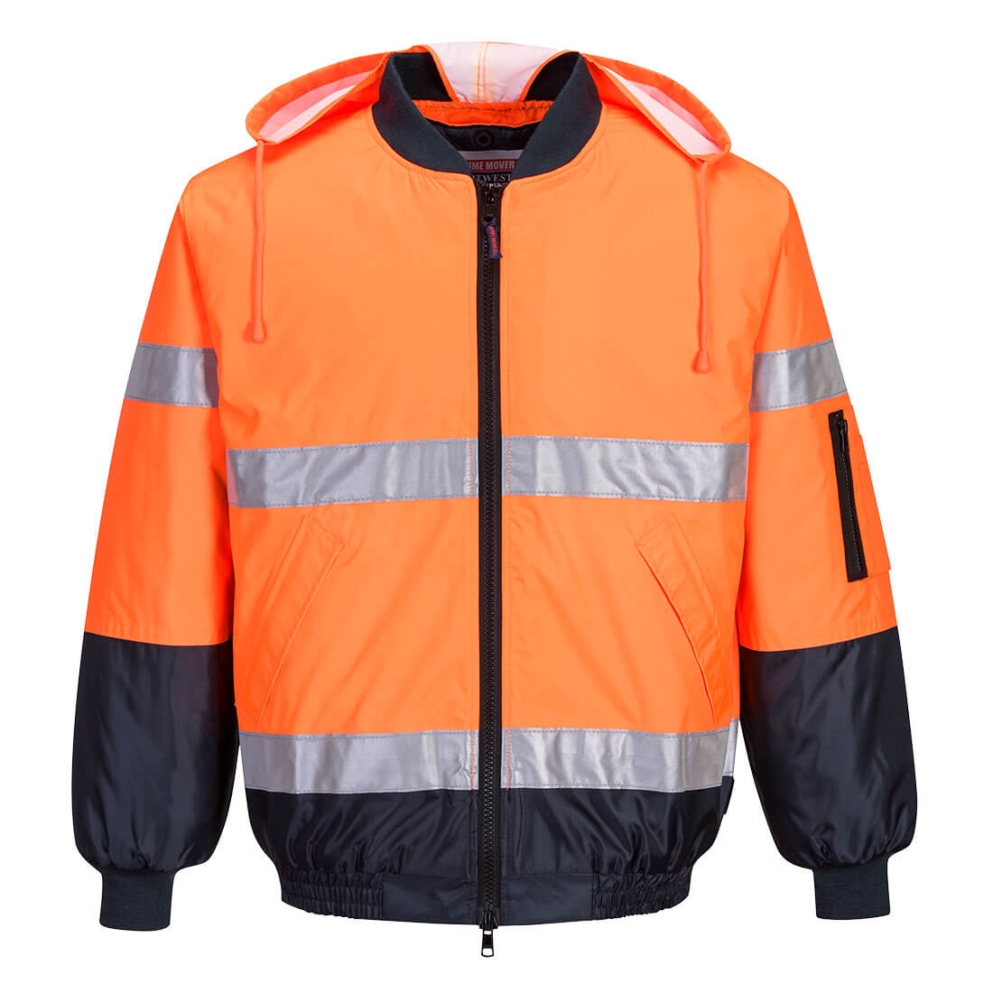 Portwest Hi-Vis Bomber Jacket with Tape (MJ504)